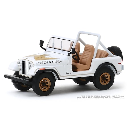 Greenlight 1979 Jeep CJ-7 Golden Eagle Dixie GRE86572
